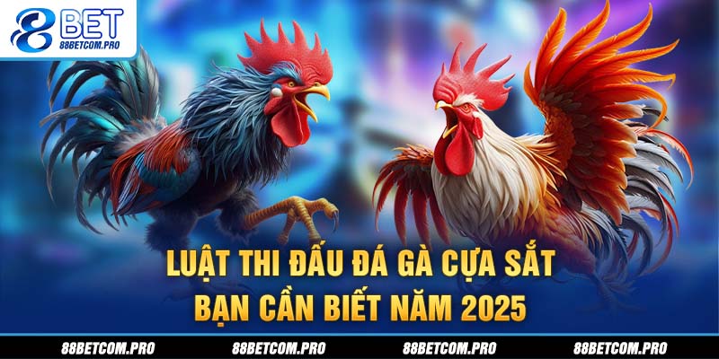 Luật thi đấu đá gà cựa sắt bạn cần biết năm 2025